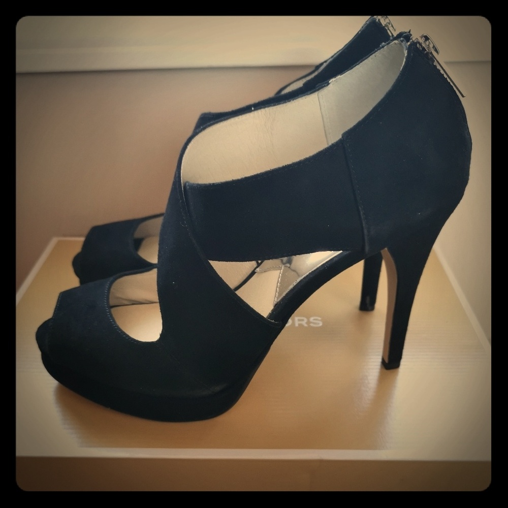 Michael Kors Elena Cross Strap Dress Sandals